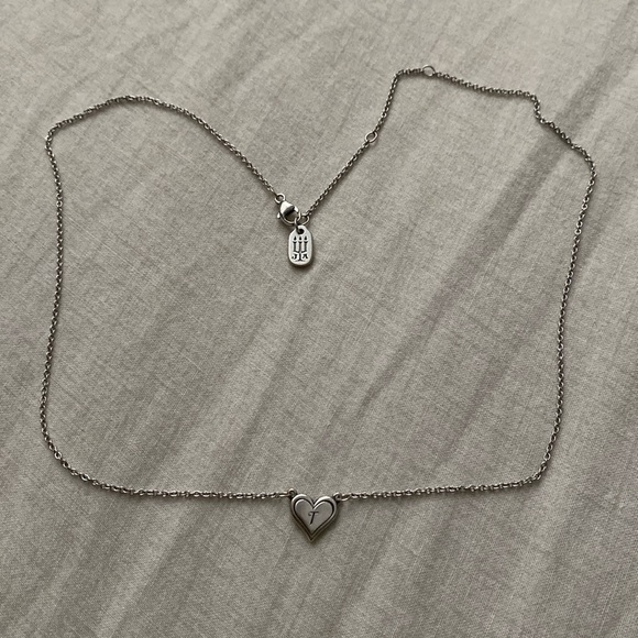 James Avery Delicate Heart Necklace (Engraved) - Picture 1 of 7